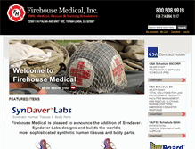 Tablet Screenshot of firehousemedical.com
